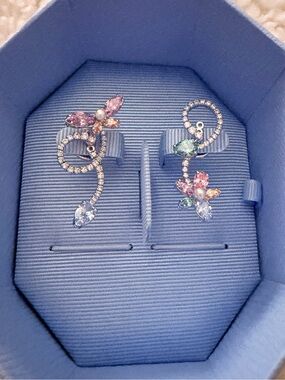 Ariana Grande Swarovski Cubic Zirconia Imitation Pearl Dragonfly Earrings